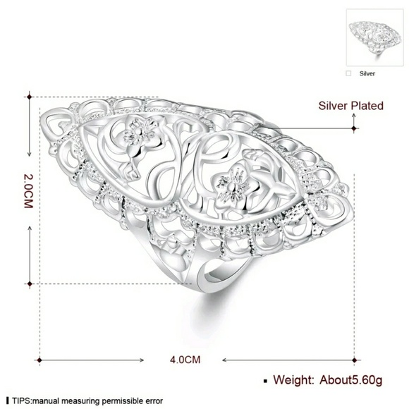 Ladie's size 10 ring - Picture 4 of 4